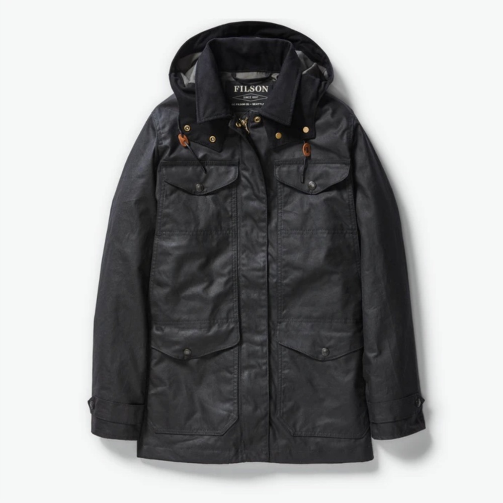 Women's Filson Moorcroft Waxed Raincoat
